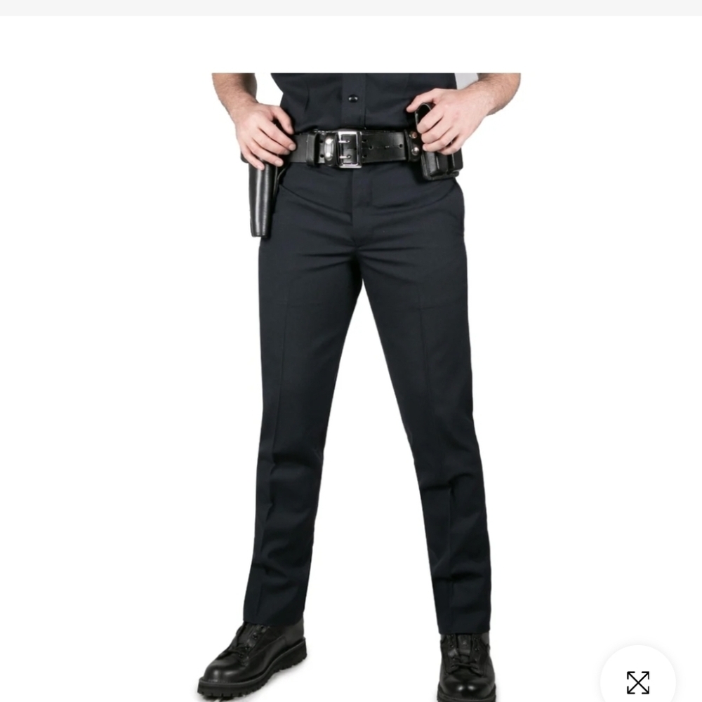 Womens Black Police  UniformPants